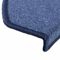 VidaXL 15 st trapmatten 65x24x4 cm blauw - thumbnail