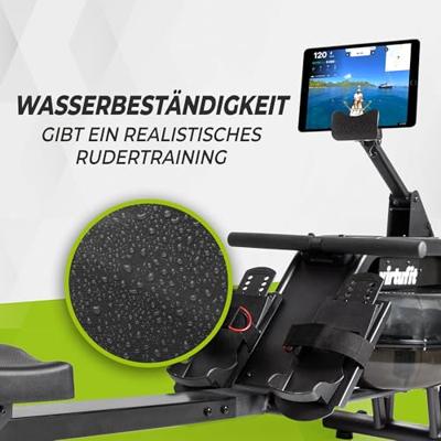 VirtuFit Water Resistance Aqua 100i Water Rower Roeitrainer VirtuFit Water Resistance Aqua 100i Water Rower Roeitrainer