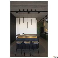 SLV 152360 LED-hanglamp 10 W Zwart - thumbnail