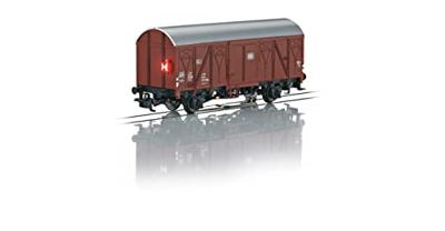 Märklin Start up 4411 Gesloten wagen AC Gs-uv 213 met verlichte tegen kortsluiting lantaarn
