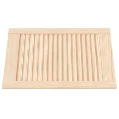 Louvredeuren 2 st 61,5x39,4 cm massief grenenhout