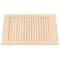 Louvredeuren 2 st 61,5x39,4 cm massief grenenhout - thumbnail