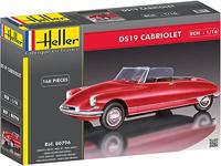Heller 80796 Citroen DS 19 Cabriolet Bouwpakket Schaal 1:16 - thumbnail