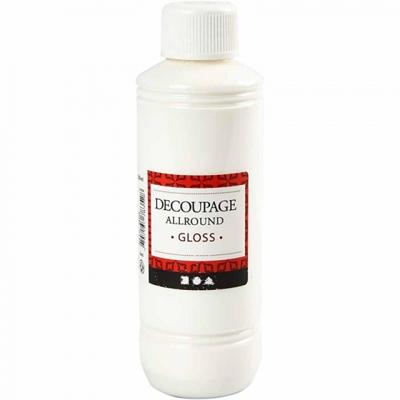 Creativ Company Decoupagelak, glossy, 250 ml/ 1 fles
