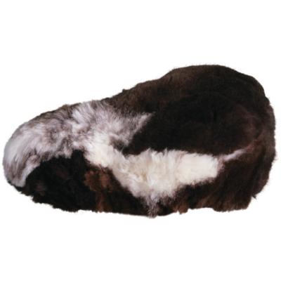 Bonte schapenvacht fietszadelhoes