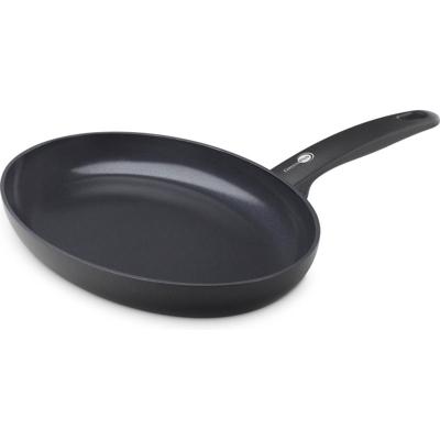 GreenPan Vispan Cambridge - Infinity Black - Ovaal - 32 cm - Keramische anti-aanbaklaag GreenPan Vispan Cambridge - Infinity Black - Ovaal - 32 cm - Keramische anti-aanbaklaag