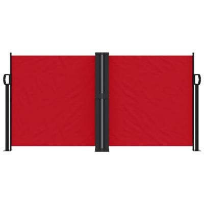 VidaXL Windscherm uittrekbaar 120x600 cm rood