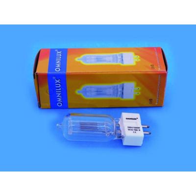 Omnilux Studiolampe Halogeenlamp voor lichteffect 230 V GX9.5 1000 W Wit