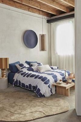 VT wonen VTwonen dekbedovertrek Moons - Indigo 240x200/220 cm
