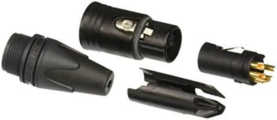 Neutrik NC5FXX-B Female XLR kabeldeel 5p zwart
