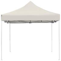 Partytent professioneel inklapbaar 4,5x3 m aluminium crme - thumbnail