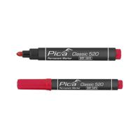 Pica 520/40 Permanent Marker rond rood VE=10 - PI52040 - thumbnail