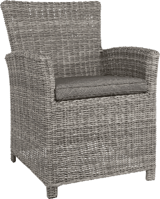 Tropez Smoke tuinstoel set van 2 Tropez Smoke tuinstoel set van 2