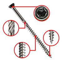 pgb-Europe PFS+ | Potdekselschroef VZK-T zwart Ø 4x30 C2 PFWHTGC73004000302 - thumbnail