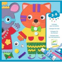 Collage set Kleine kooltjes DJECO blauw - thumbnail