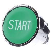 Schneider Electric ZB4BA333 ZB4BA333 Terugstelbaar (Ø) 22 mm START Chroom, Groen 1 stuk(s) - thumbnail