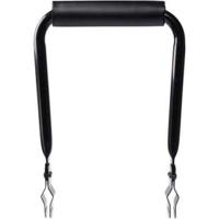 Simson Rugleuning met rugkussen 27 cm zwart - thumbnail