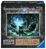 Ravensburger Escape 7 curse of the wolves puzzel - thumbnail
