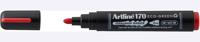 Artline permanent marker Drysafe 170 Eco-Green, 2 mm, ronde punt, rood - thumbnail