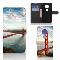 Motorola Moto G7 | G7 Plus | Flip Cover | Golden Gate Bridge - thumbnail