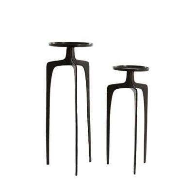 Light & Living Zuil 'Pano' Set van 2 stuks, kleur Donker Brons