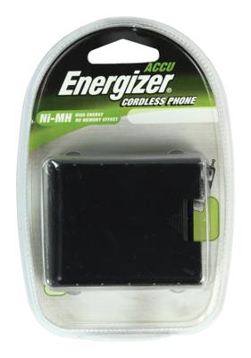 Energizer Oplaadbare NiMH Batterij Pack 4.8 V 600 mAh 1-Blister