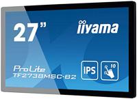 Iiyama ProLite TF2738MSC-B2 LCD-monitor Energielabel F (A - G) 68.6 cm (27 inch) 1920 x 1080 Pixel 16:9 5 ms DVI, HDMI, DisplayPort, Hoofdtelefoon (2.5 mm - thumbnail
