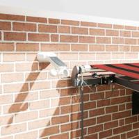 Luifeldoek met Oranje en bruin 450 × 350 cm Polyester - thumbnail