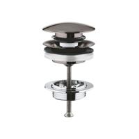 Waste GROHE Others met Push Open Plug Hard Graphite Geborsteld - thumbnail