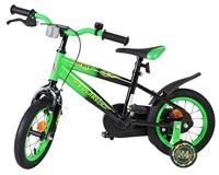 Volare Strike kinderfiets - 12 inch - zwart/groen - thumbnail