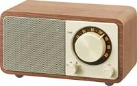 Sangean WR-7 Genuine Mini Radio VHF (FM) Bluetooth Oplaadbaar Walnoot - thumbnail