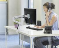 Ergotron LX Arm Desk Mount Monitor-tafelbeugel Aantal monteerbare displays: 1 Display(s) 38,1 cm (15) - 86,4 cm (34) Wit In hoogte verstelbaar, Kantelbaar, - thumbnail