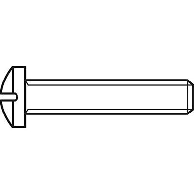 TOOLCRAFT 839649 Lenskopschroeven M5 20 mm Kruiskop Phillips DIN 7985 Staal Galvanisch verzinkt 100 stuk(s)