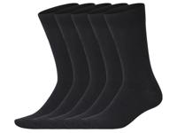 esmara 5 Paar sokken (Zwart, 39-42) - thumbnail