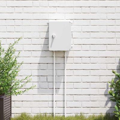 VidaXL Bedieningskast grijs 47 x 20 x 60 cm abs kunststof VidaXL Bedieningskast grijs 47 x 20 x 60 cm abs kunststof