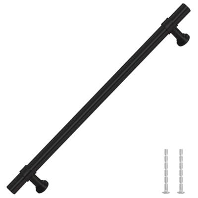 Handvatten 5 st 192 mm roestvrij staal zwart