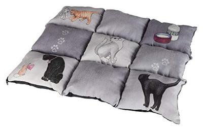 Trixie 37074 Ligmat Patchwork Cat, 55 × 45 cm, grijs