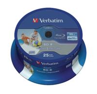 Blu-Ray BD-R Printable Verbatim 43811 25 Stuks - thumbnail