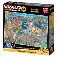 Jumbo Wasgij original 47 legpuzzel - de boot in! - 1000st. - thumbnail