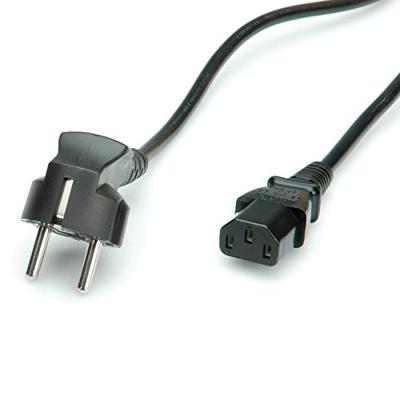 Value 19.99.1017 Stroom Aansluitkabel Zwart 0.60 m