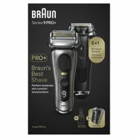 Braun Series 9 Pro+ 9575cc Wet & Dry Scheerapparaat met scheerblad Trimmer Metallic - thumbnail