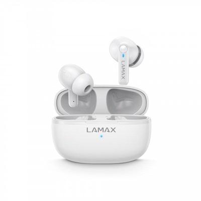 Lamax Clips1 Play In Ear headset Bluetooth Stereo Wit Indicator voor batterijstatus, Oplaadbox, Volumeregeling, Bestand tegen zweet, Touchbesturing, Lamax Clips1 Play In Ear headset Bluetooth Stereo Wit Indicator voor batterijstatus, Oplaadbox, Volumeregeling, Bestand tegen zweet, Touchbesturing,