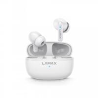 Lamax Clips1 Play In Ear headset Bluetooth Stereo Wit Indicator voor batterijstatus, Oplaadbox, Volumeregeling, Bestand tegen zweet, Touchbesturing, - thumbnail