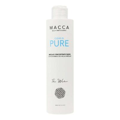 Make-Up Verwijder Micellair Water Macca Clean Pure 200 ml Geconcentreerd