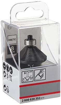 Bosch Accessoires Fase-/V-groeffrees 8 mm, B 11 mm, L 15 mm, G 56 mm, 45° 1st - 2608628352