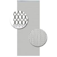 Vliegengordijn Aluminium Mini Zilver - 100cm x 240cm - thumbnail