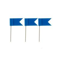 Alco AL-715 Markeervlaggetjes 20 Stuks In Doosje Donkerblauw - thumbnail