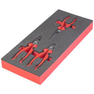 Milwaukee TOOLGUARD™ Foam inlay tangenset 3-delig - 4932493256