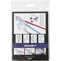 Creativ Company Krimpfolie met motieven eenhoorn - thumbnail