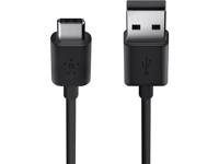 Belkin USB-IF-gecertificeerd 2.0 USB-A naar USB Type C (USB-C) laadkabel, zwart, 1,8 m F2CU032bt06-BLK - thumbnail